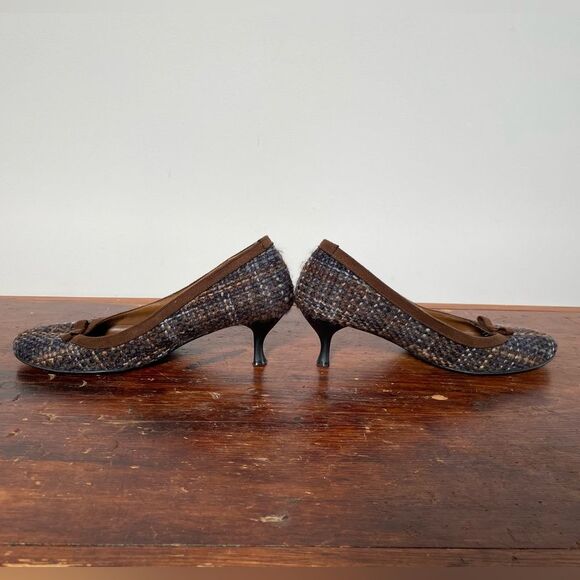 Vintage Dani Tweed Heels EU 40 US 9 - Picture 2 of 5